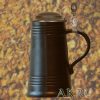Bierhumpen Hu m. Zinndeckel - Inhalt 0,50 l – Bild 3