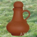 Krug m. Stopfen Öl - Inhalt 0,20 l - Höhe 10 cm