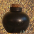 Tintenfaß mit Kork - Inhalt 50 ml – Bild 2