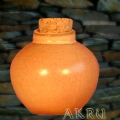 Tintenfaß mit Kork - Inhalt 50 ml – Bild 3