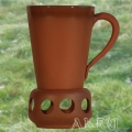 Tasse Ko mit Stövchen - Inhalt 0,40 l