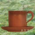 Tasse - Inhalt 0,20 l  - mit Unterteller